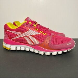 Womens REEBOK RealFlex Transition Pink Running Shoes / Size 8